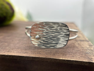 Hammered Plate Cuff