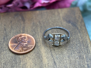 Moonstone Hourglass Ring