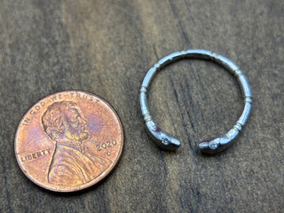 Twin Snake Ring