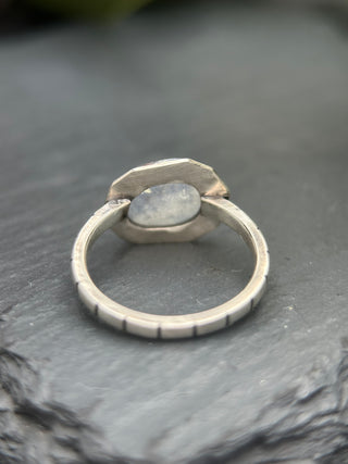 Moonstone Edge Ring