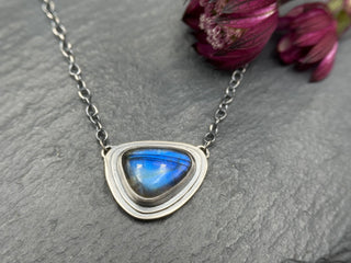 Labradorite Orbit Necklace