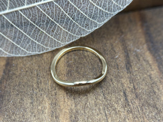 14k Contour Band