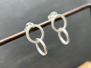 Interlocked Post Earrings