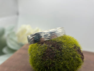 Hammered Half Cuff