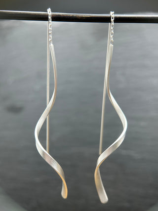 Ribbon Threader Earrings