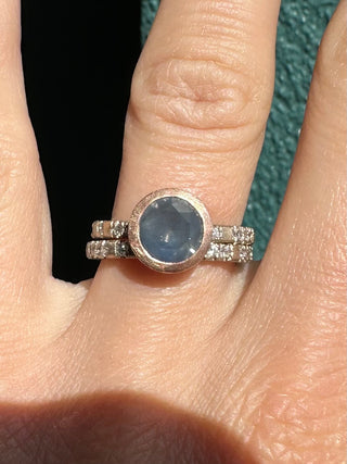 Sapphire Confetti Ring