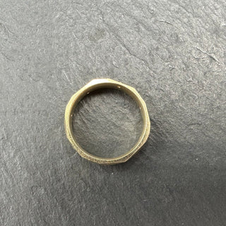 Sapphire Facet Band