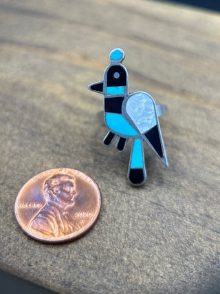 Quail Inlay Ring