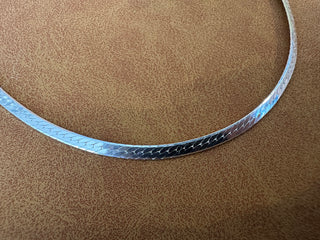 Silver Herringbone Chain