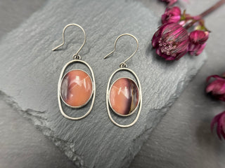 Mookaite Jasper Halo Dangles
