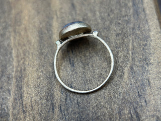Full Moon Moonstone Ring
