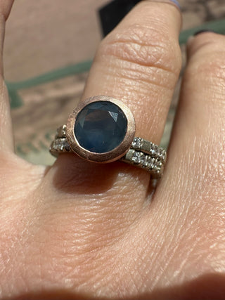 Sapphire Confetti Ring