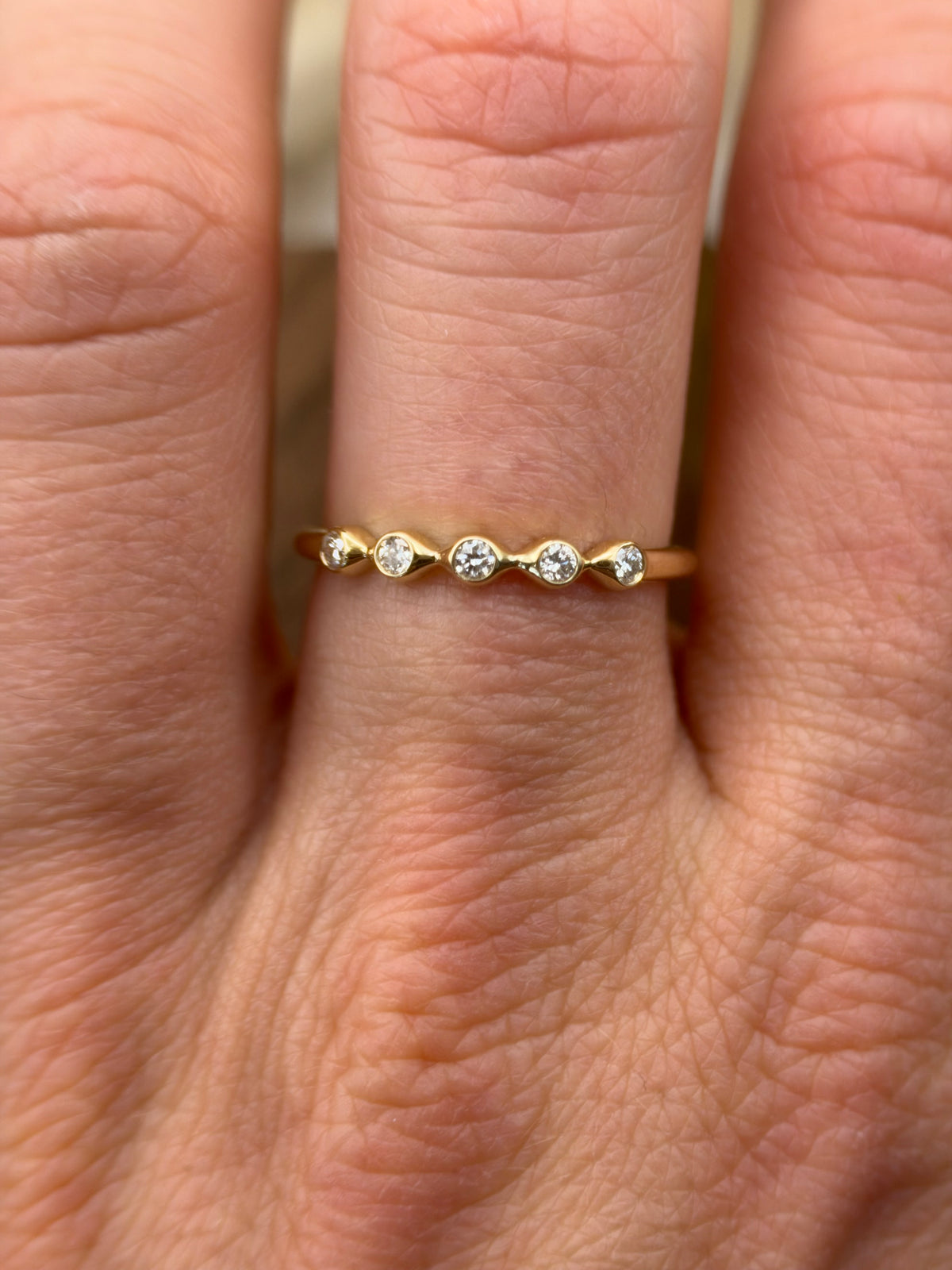 Dew Drop Diamond Band