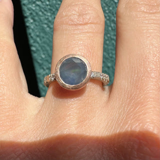 Sapphire Confetti Ring