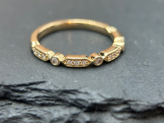 Antique Inspired Anniversary Band