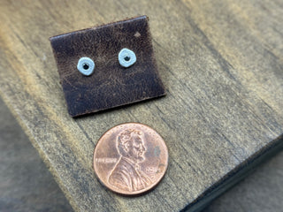Organic Black Diamond Studs