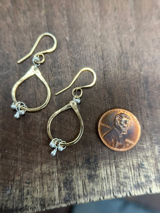 Petal Drop Earrings - GF