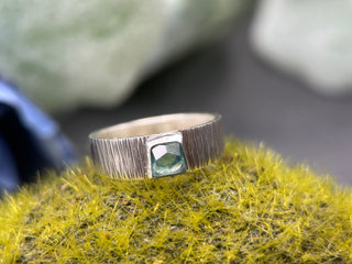 Indicolite Hammered Band