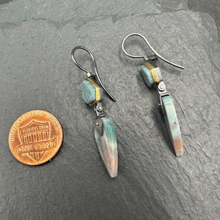 Larsonite Jasper Earrings