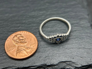 Multi-Sapphire Oval Ring