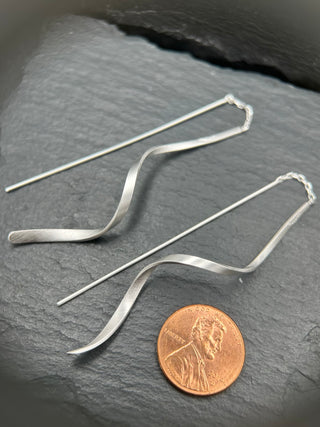 Ribbon Threader Earrings