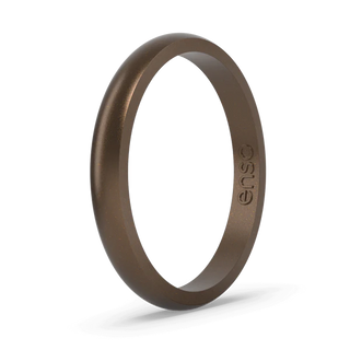 Elements Classic Halo Silicone Ring - Meteorite