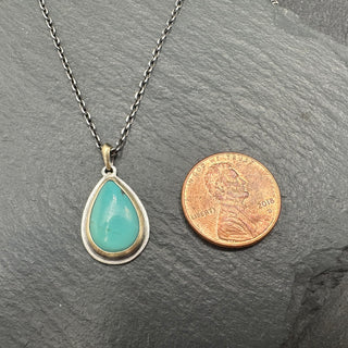 Silver, Gold & Turquoise Amulet