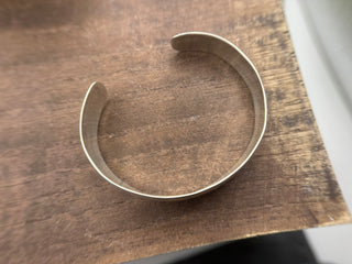 Hammered Half Cuff