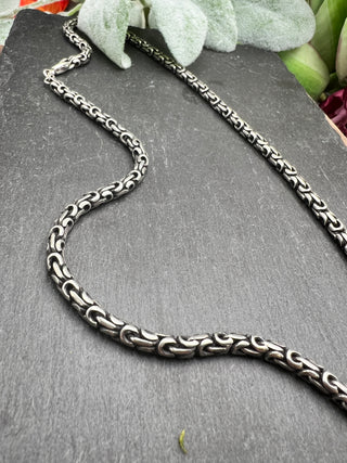 Large Madeira Silver Chain