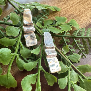 Pelisse Earrings: Sterling Silver