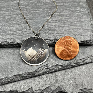 Mountain Pocket Pendant