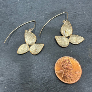 Triple Teardrop Dangles