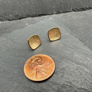 Curved Square Earrings