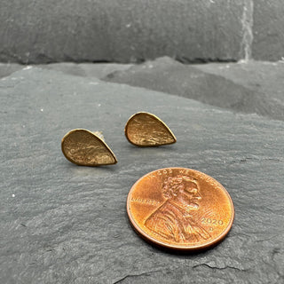 Gold Teardrop Posts