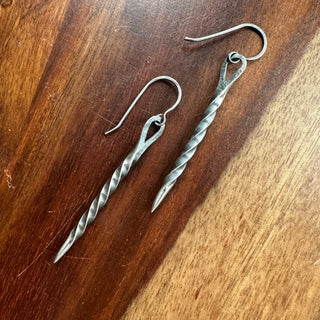 Twisted Spike Earrings