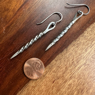 Twisted Spike Earrings