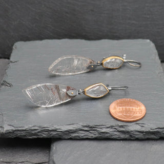 Tourmalated Quartz Earrings
