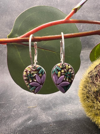 Succulent Garden Earrings