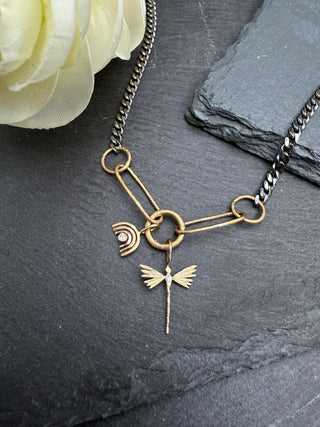 Tiny Dragon Fly Charm