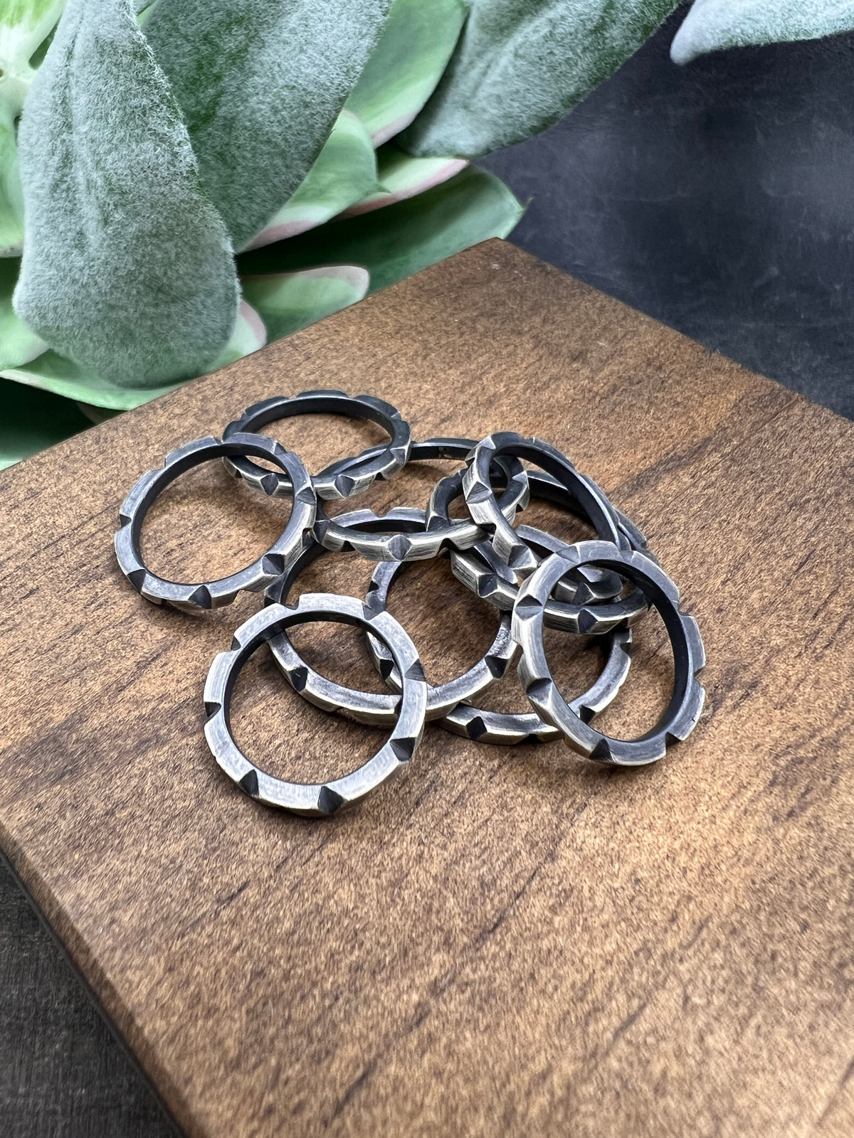 Thryscythe Stacker Ring