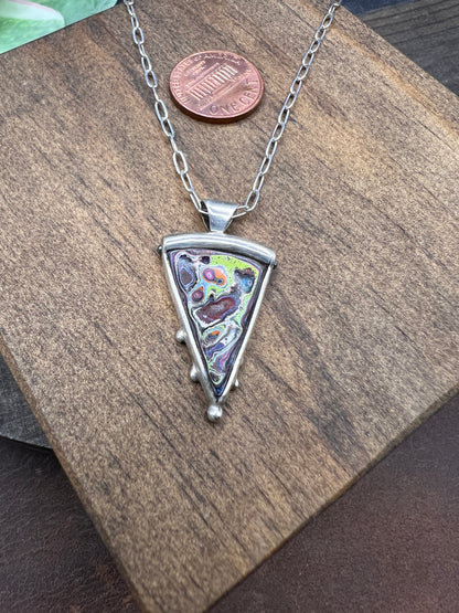 Stuffed Crust Cosmic Pizza Pendant