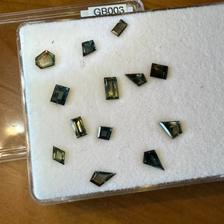 GB003: Green/Blue Sapphires