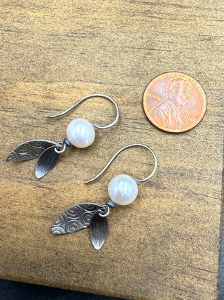 Fuchsia Petal Earrings