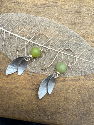 Fuchsia Petal Earrings