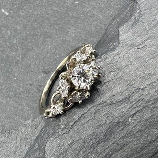 Elvish Diamond Ring