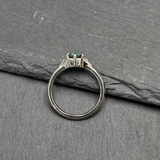 Deco Sapphire Ring