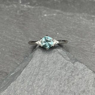 Deco Sapphire Ring
