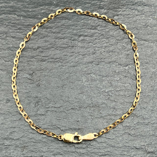 Flat Cable Chain Bracelet