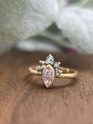Marquise Crown Ring