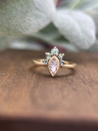 Marquise Crown Ring